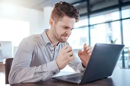 ecommerce dashboard showing 0 sales and sad face icon